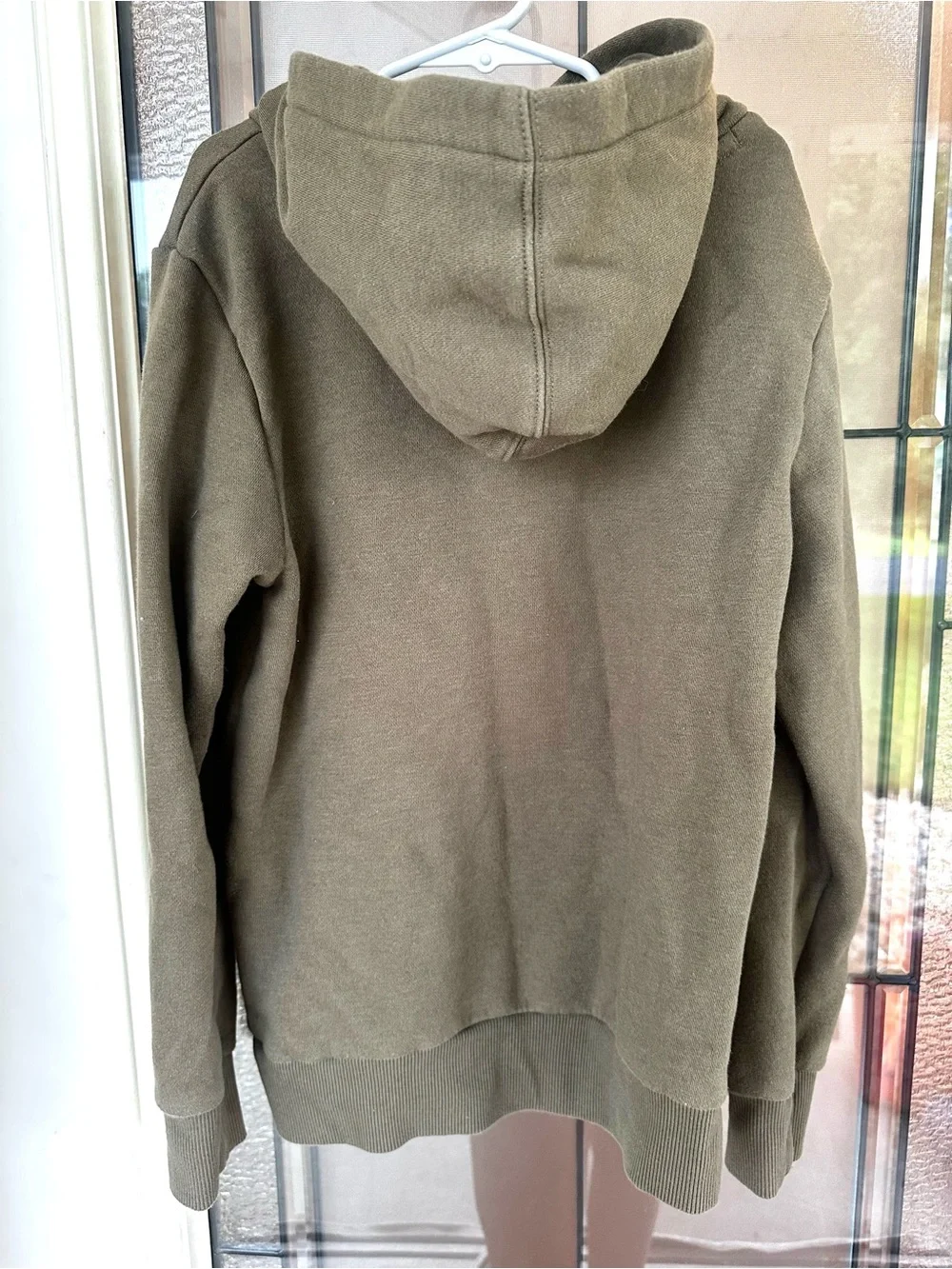 Converse hoodie olive